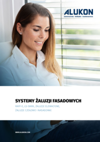 Systemy żaluzji fasadowych
